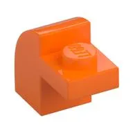 Brick Curved 1 x 2 x 1 1/3 with Curved Top