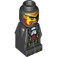 Microfig Pirate Plank Pirate Captain