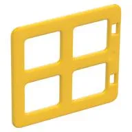 Duplo Door / Window with Four Equal Square Cornered Panes