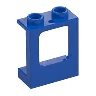 Window 1 x 2 x 2 Plane, Hollow Studs, Single Hole Top and Bottom for Glass