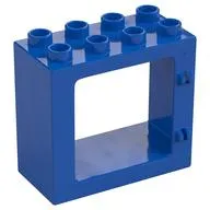 Duplo Door / Window Frame Flat Front Surface, Completely Open Back