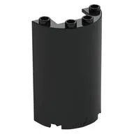 Cylinder Half 2 x 4 x 5 with 1 x 2 cutout