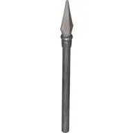 Weapon Pike / Spear Elaborate with Pearl Light Gray Tip