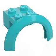 Wheel Arch, Mudguard 4 x 2 1/2 x 2 with 2 x 2 Plate