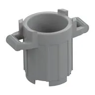 Trash Can with 4 Cover Holders