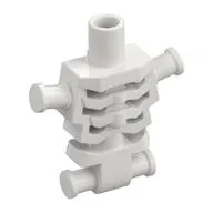 Torso Skeleton, Angular Rib Cage, Plain