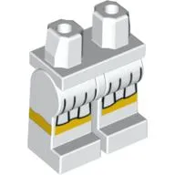 Hips and White Legs with Tennis Skirt Print