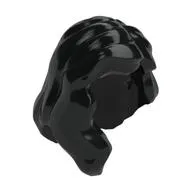 Hair Mid-Length with Part over Front of Right Shoulder