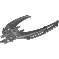Large Figure Weapon Blade, Double Curved (Mata Nui Scarab Shield Half)