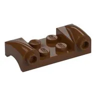 Vehicle Body, Wheel Arch / Mudguard 2 x 4 with Headlights and Curved Fenders