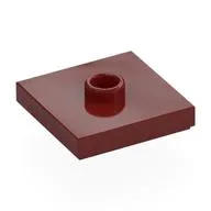 Plate Special 2 x 2 with Groove and Center Stud (Jumper)