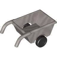 Duplo Wheelbarrow with Thick Black Wheels