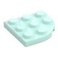 Plate Round Corner 3 x 3