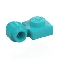 Plate Special 1 x 1 with Clip Light, Bar Hole [Thick Ring]