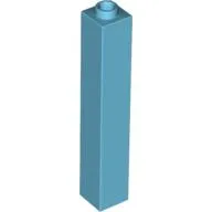 Brick 1 x 1 x 5 with Blocked Open or Hollow Stud