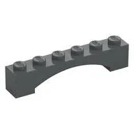 Brick Arch 1 x 6 Raised Arch