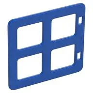 Duplo Door / Window with Four Equal Square Cornered Panes
