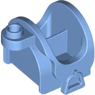 Animal / Creature Accessory, Horse Saddle with Stirrups and Top Stud