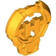 Large Figure Chest Badge with 'H' Hero Factory Logo Design
