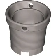Bucket with Handle Holes and 5 Bottom Holes - Center Bottom Stud Holder
