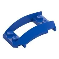 Wheel Arch, Curved Wedge 4 x 3 with 2 x 2 Opening and 4 Studs