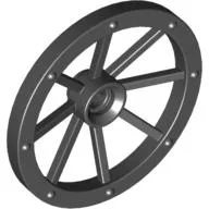 Wheel Wagon Large (33mm D.), Round Hole For Wheel Holder Pin