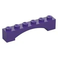 Brick Arch 1 x 6 Raised Arch