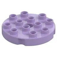 Duplo Plate Round 4 x 4