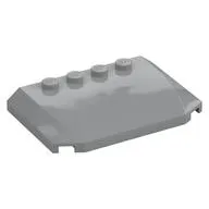 Slope Curved 4 x 6 x 2/3 Triple Curved with 4 Studs