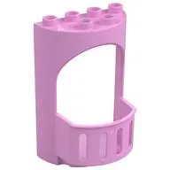 Duplo Building Wall 4 x 3 x 5 Curved Turret with Balcony - Castle