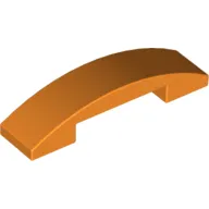 Slope Curved 4 x 1 Double with No Studs