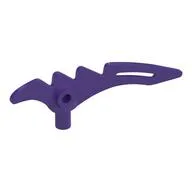 Weapon Scythe / Crescent Blade Serrated with Bar