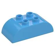 Duplo Brick 2 x 4 Curved Top