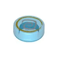 Tile Round 1 x 1 with Hypnobrai Print