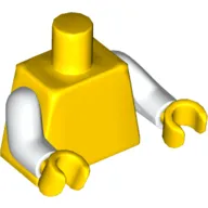 Torso, White Arms, Yellow Hands [Plain]