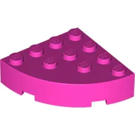 Brick Round Corner 4 x 4 Full Brick