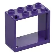 Window 2 x 4 x 3 Frame with Hollow Studs