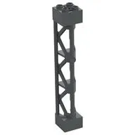 Support 2 x 2 x 10 Girder Triangular Vertical - Type 4 - 3 Posts, 3 Sections