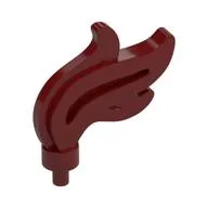 Flame / Headwear Accessory Plume / Feather, Triple Point