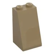 Slope 75° 2 x 2 x 3 [Solid Studs]