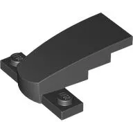 Wedge Curved 4 x 2 x 1 1/3 with 1 x 4 Base [Plain]