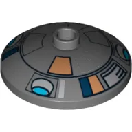 Dish 3 x 3 Inverted [Radar] with Droid T7-O1 Print