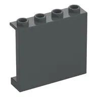 Panel 1 x 4 x 3 [Side Supports / Hollow Studs]