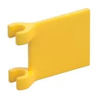 Flag 2 x 2 Square, Flat Clip Edge [Thick Clips]
