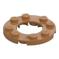 Plate Round 4 x 4 with 2 x 2 Round Opening