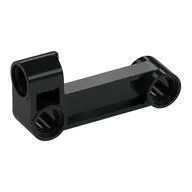 Technic Pin Connector Perpendicular 2 x 4 Bent - Beam with 90 Hole Ø 4.8