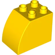 Duplo Brick 2 x 3 x 2 with Curved Top