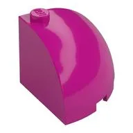 Brick Round Corner 3 x 3 x 2 Dome Top