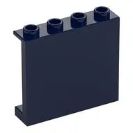 Panel 1 x 4 x 3 [Side Supports / Hollow Studs]