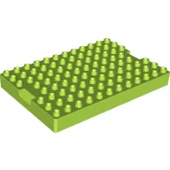 Duplo Brick 8 x 12 with 1 x 2 Indents on Ends (5931 Container Top)